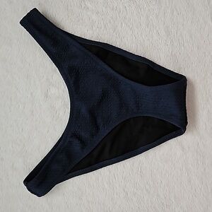 *NWT* J.Crew Curved Waist Textured Bikini Bottom